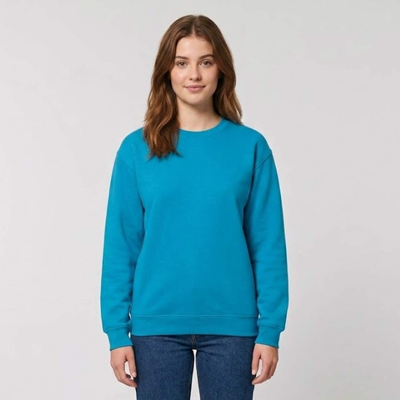 Gildan Adult Heavy Blend Long Sleeve Crewneck Sweatshirt 8 oz 50/50 Cotton Polyester Fleece Pullover